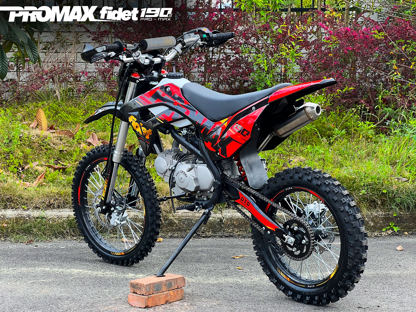 Мотоцикл (питбайк) PROMAX FIDET (ФАЙДЕТ) 190E MAX PRO LUX 19/16