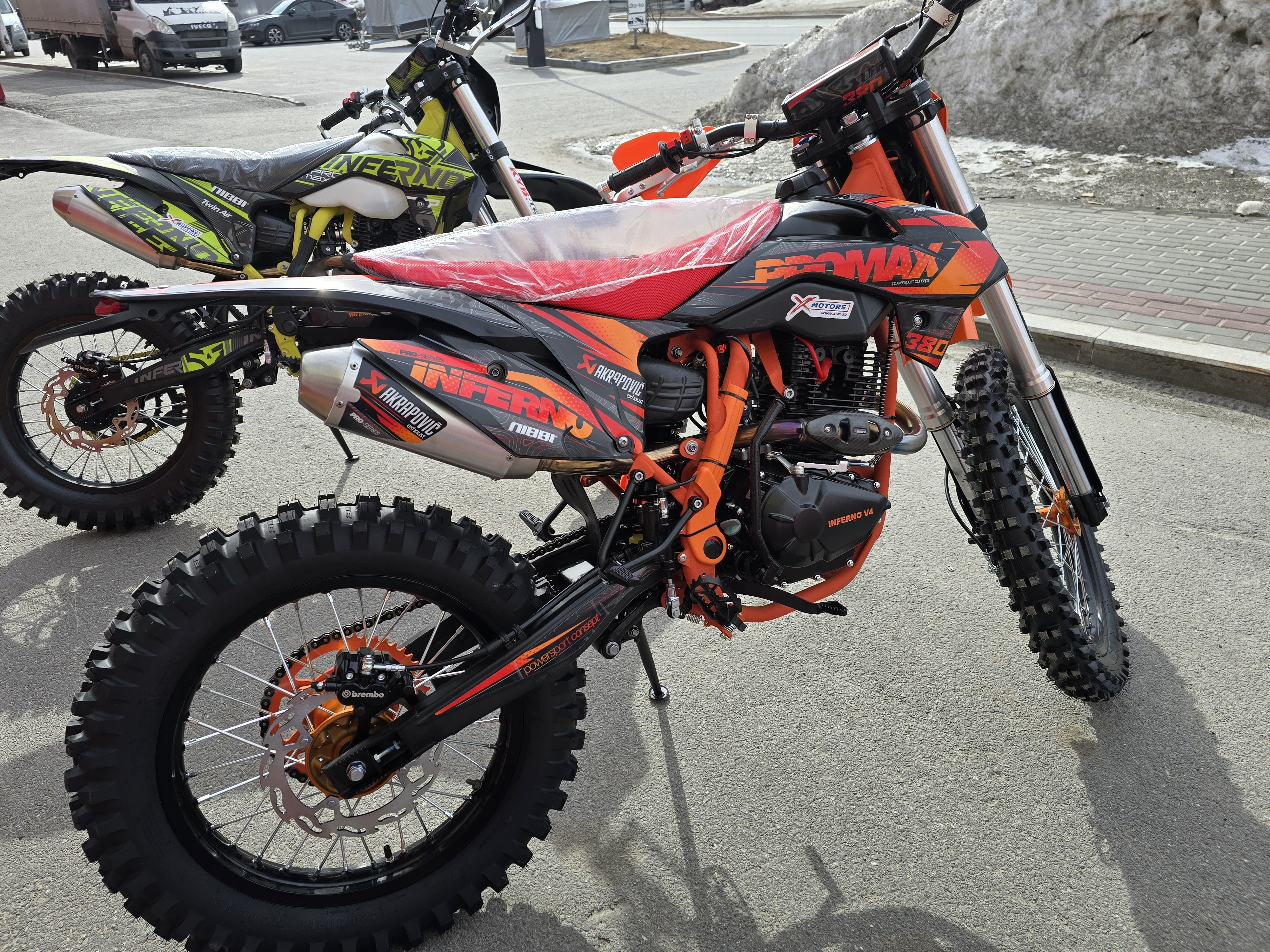 Кроссовый мотоцикл PROMAX INFERNO 380 (4 valves, 6 gears)