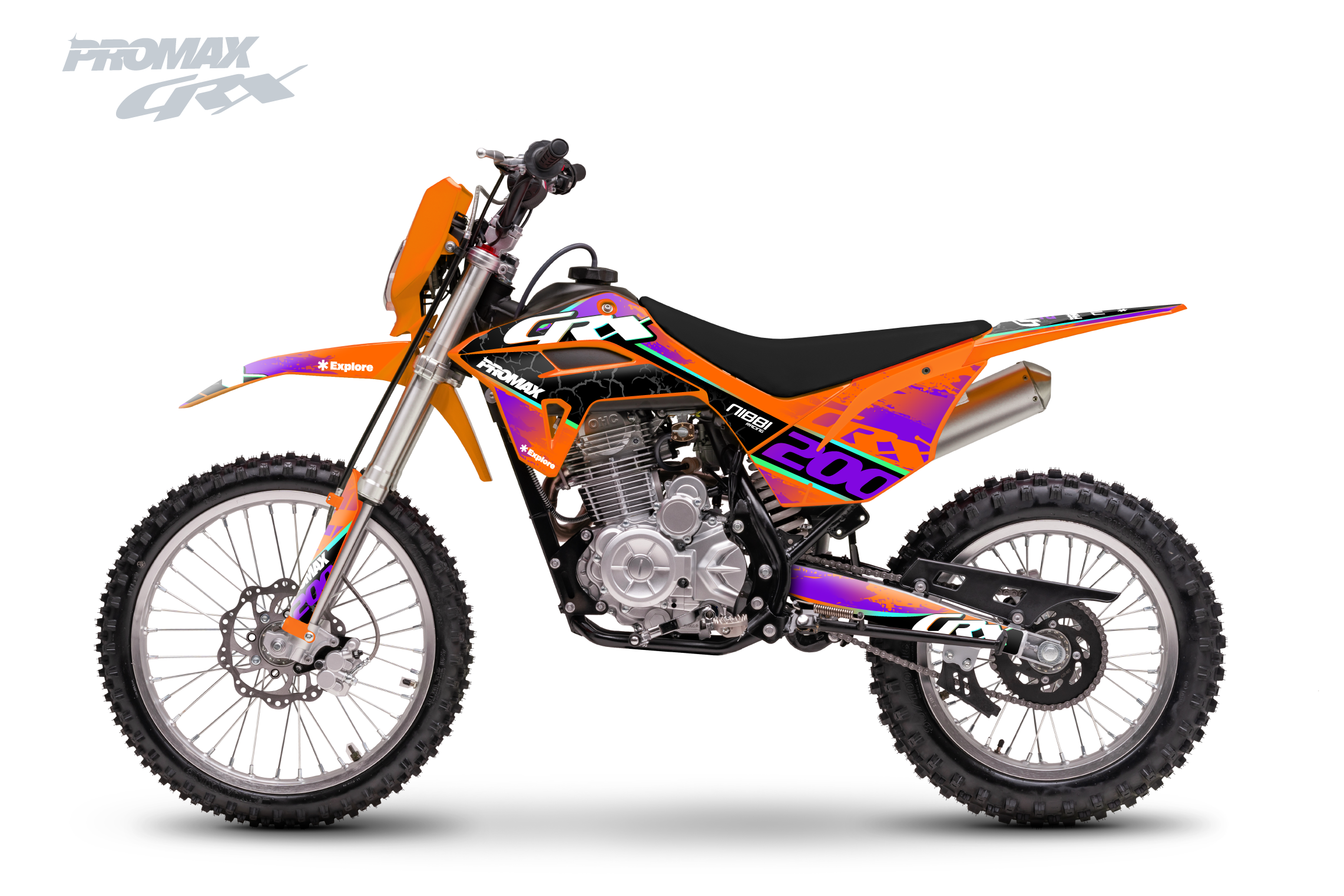 Кроссовый мотоцикл PROMAX СRX200