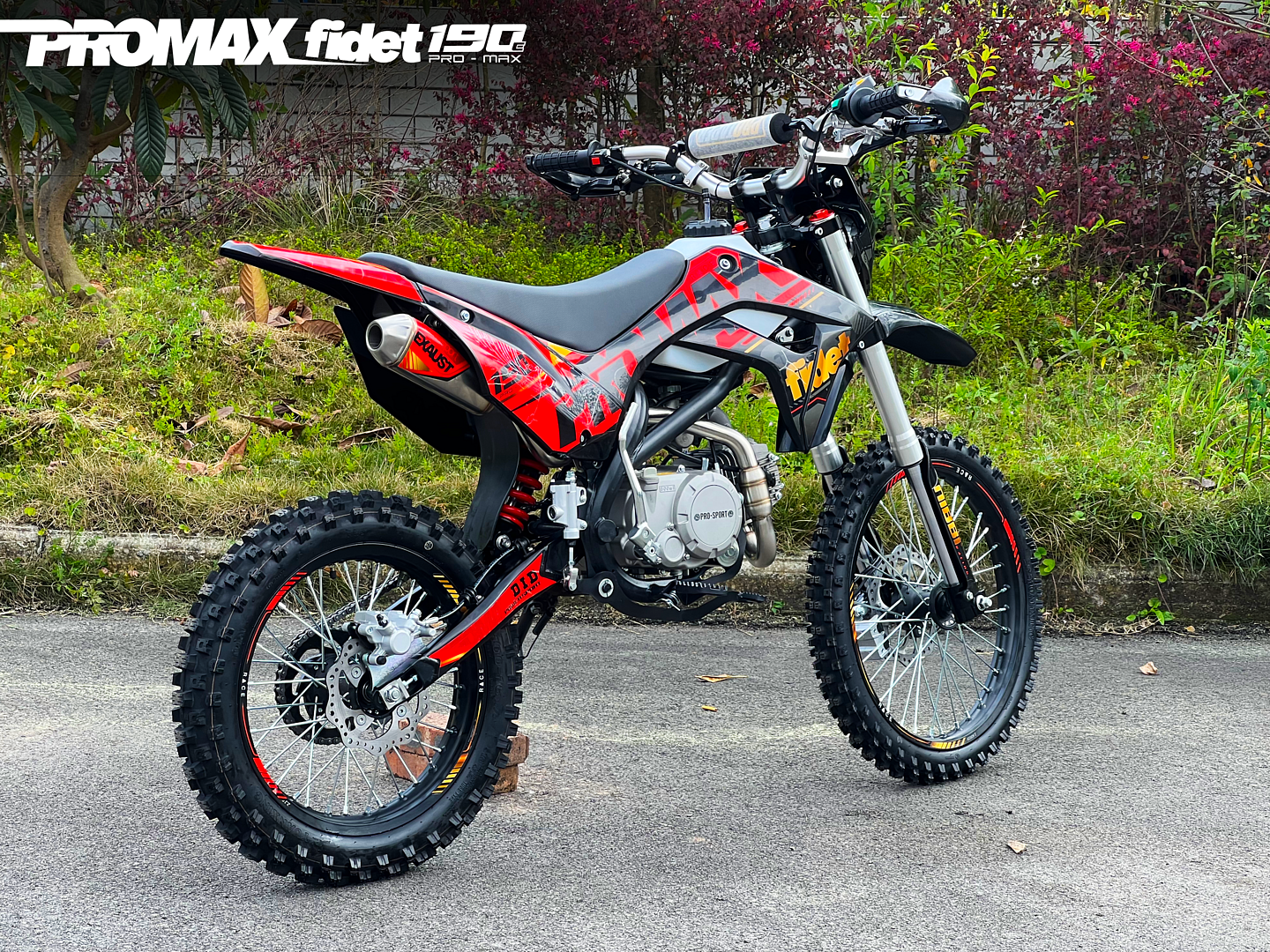 Мотоцикл (питбайк) PROMAX FIDET (ФАЙДЕТ) 190E MAX PRO LUX 19/16