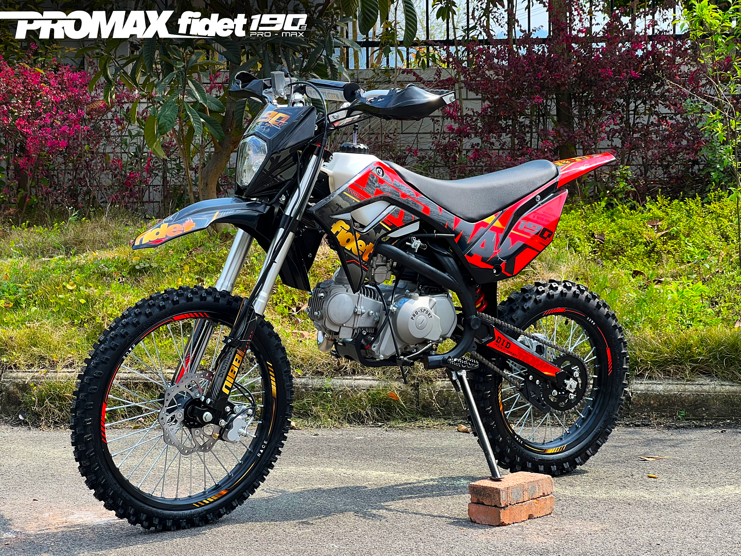 Мотоцикл (питбайк) PROMAX FIDET (ФАЙДЕТ) 190E MAX PRO LUX 19/16