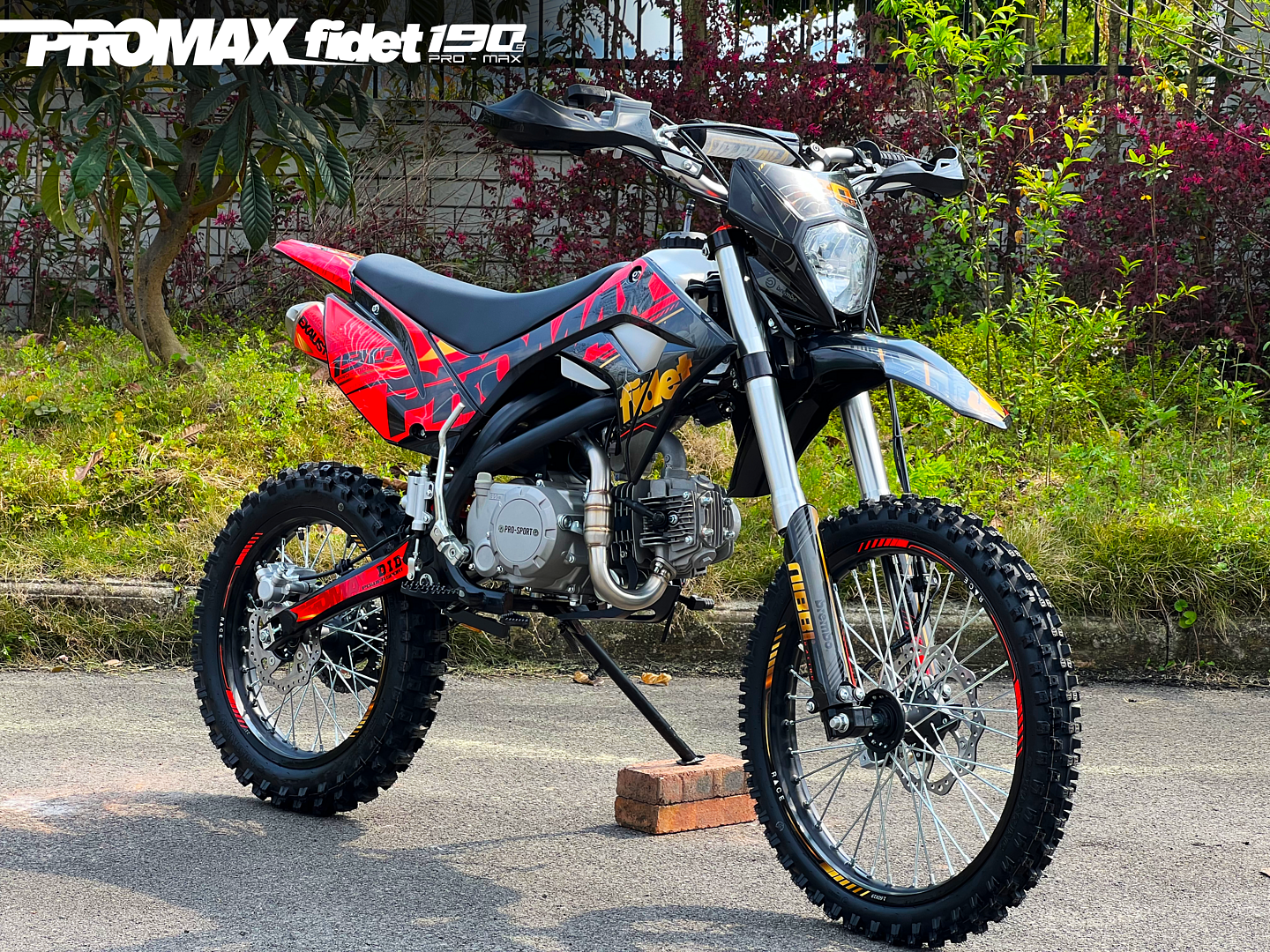 Мотоцикл (питбайк) PROMAX FIDET (ФАЙДЕТ) 190E MAX PRO LUX 19/16