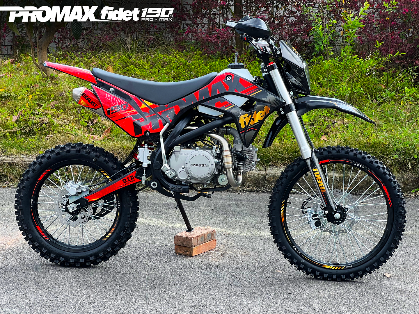 Мотоцикл (питбайк) PROMAX FIDET (ФАЙДЕТ) 190E MAX PRO LUX 19/16